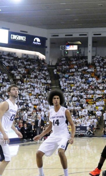 No. 7 San Diego St needs overtime to hold off Utah St